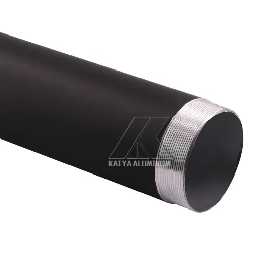 CNC Customized Anodized Aluminum Alloy Threaded Round Tube Extrusion Profile - China Factory
