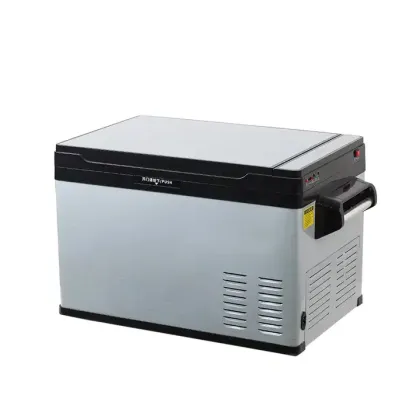 Dual Battery Powered Car Refrigerator 30L with Lithium Battery
