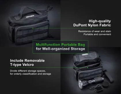 Nextorch Saint Torch 11: Rechargeable Rechargeable Tactical Flashlight for Emergency and Self-Defense