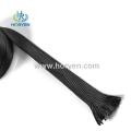 Black 3k 6mm lightweight woven carbon fiber sleeving