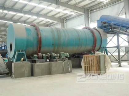 River Sand Three Drum Rotary Dryer