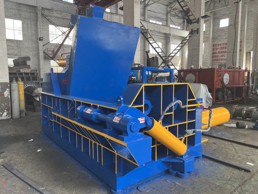 Rawiron Waste Scrap Metal Shavings Baling Press Machine