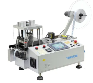 Automatic Elastic Tape Cutting Machine with Collecting Device