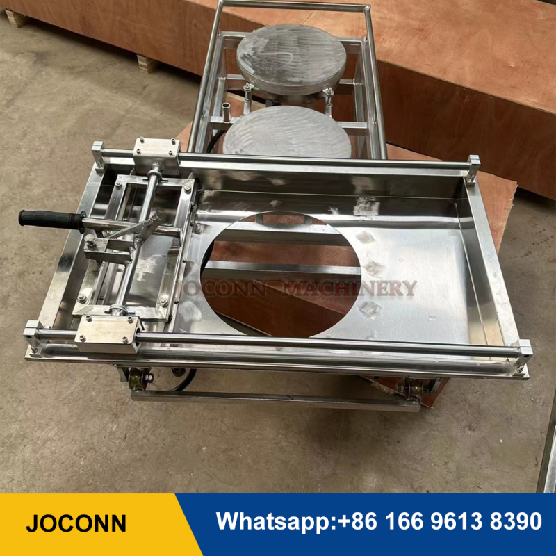 Hand-Push Gas Heating Roti and Tortilla Making Machine (40cm)