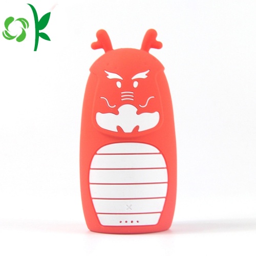 Cartoon Powerbank Case Portabel Extern Batterilucka