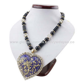 Wholesale Pendant Shourouk Beaded Necklace