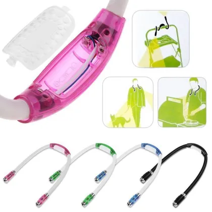 Portable Headband LED Reading Light: Variety of Lighting Options