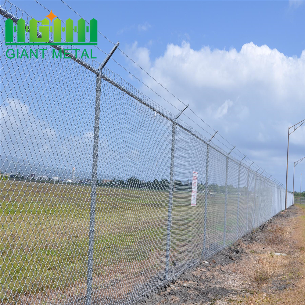 9 Gauge Galvanized PVC Chain Link Fence