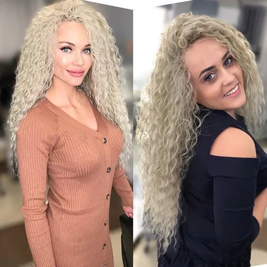 Freetress Synthetic Water Wave Nature Color Hair Extensions Bulk Crochet Latch Hook Braiding Hair