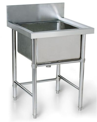 commercial assembling stainless steel single sink washing table