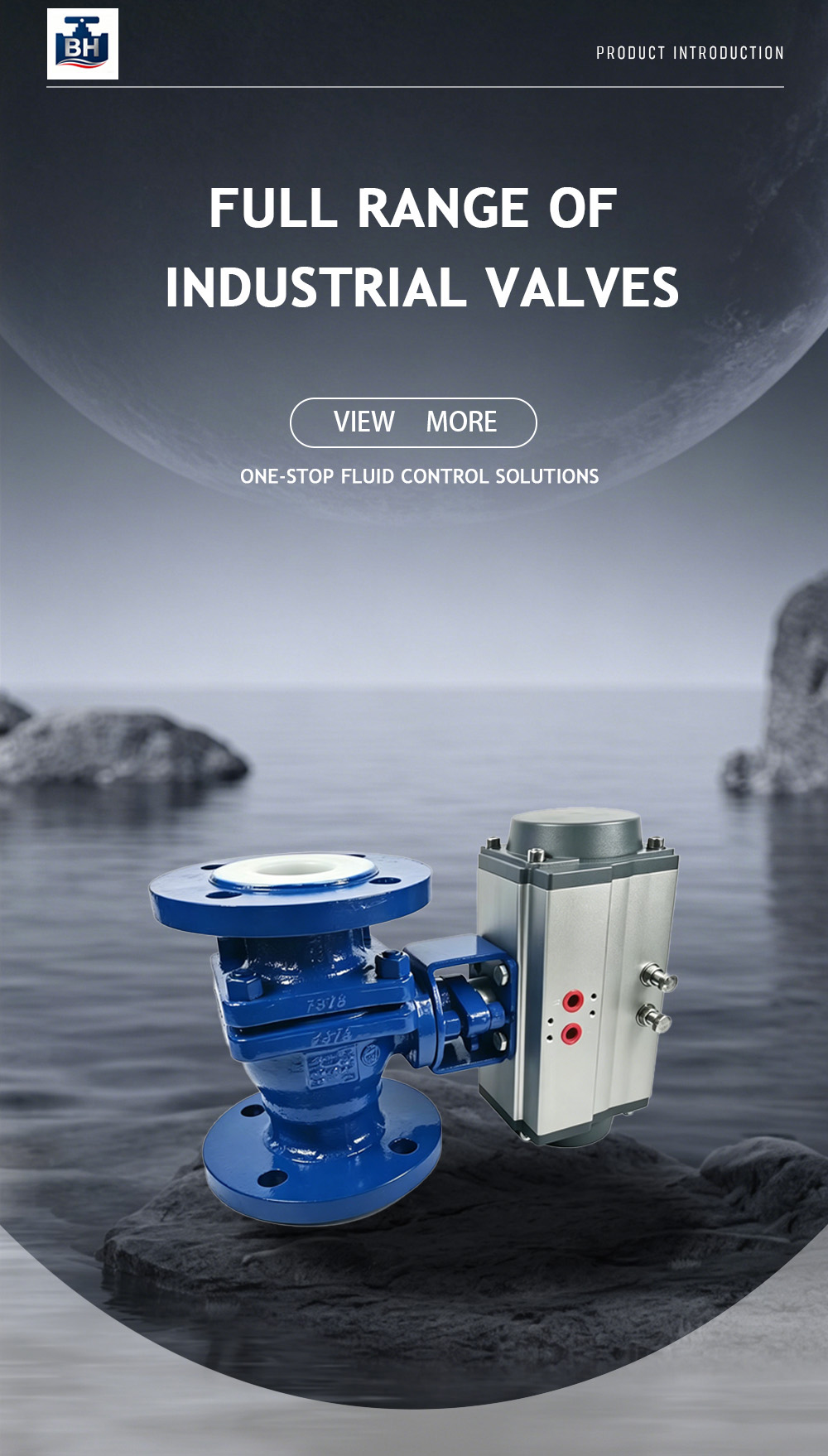 10.Pneumatic Lined PTFE O-Ball Shut-off Valve 000