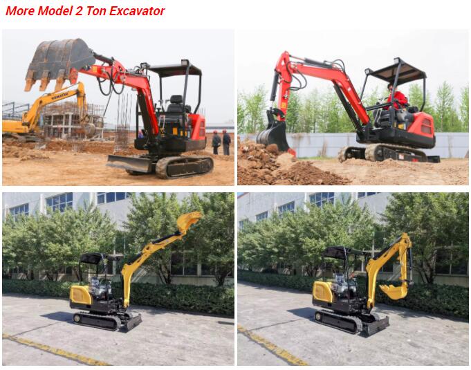 1 7 Ton Electric Small Mini Excavator