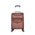 Novo exclusivo 4 rodas carry-on bagagem hardside PU