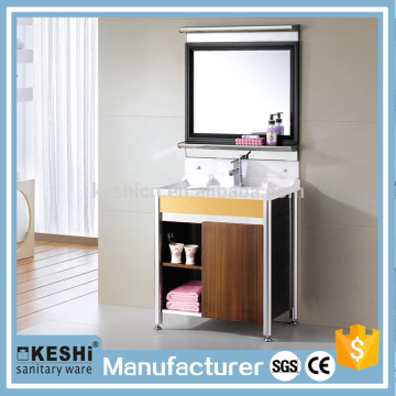 sanitary ware floor standing luxury bathroom vanity cabinets with legs
