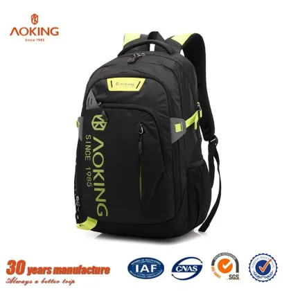 Wholesale nylon casual school laptop backpacks