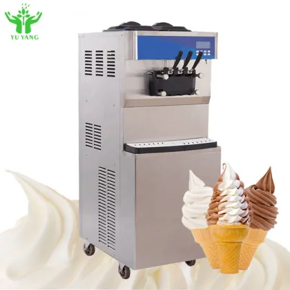 Home Use Fresh Ice Cream Machine for Raw Pulp Refrigeration
