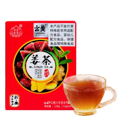 Brown Sugar and Red Date in Ginger Tea