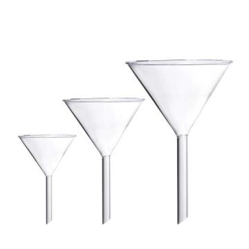 Glassware Short Type Glass Funnel 120mm