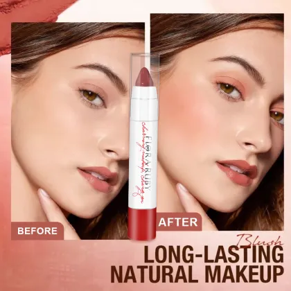 Flora Ruby Custom Korean Shimmer Cream Blush Stick