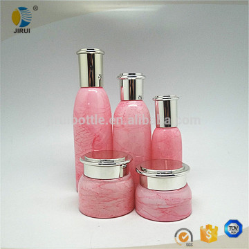 recycle cosmetic glass jar & empty cosmetic glass jar with cap