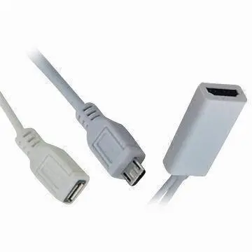 MHL to HDMI® F Cables with 25cm Length
