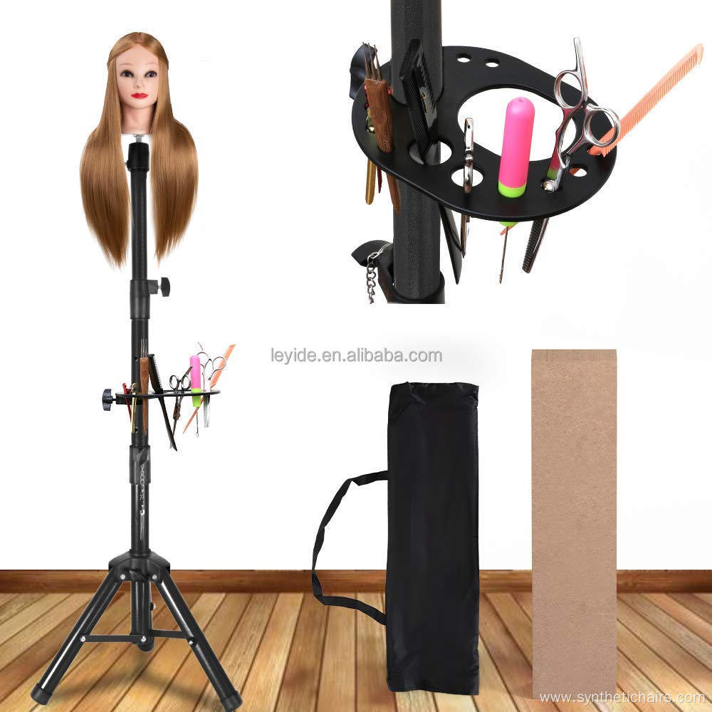 New Metal Adjustable Wig Stand Mannequin Head Tripod