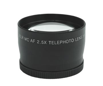 0.45x wide angle +2.5x telephoto camera lens