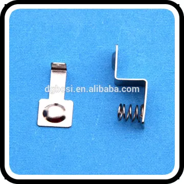 Battery Contacts to PCB, Custom Leaf Spring Battery SMD PCB Metal Contact