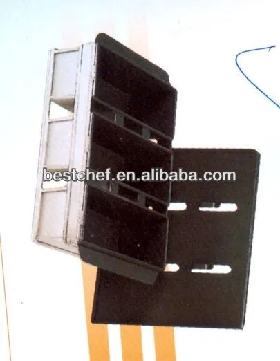 4-strap alusteel non-stick loaf pan