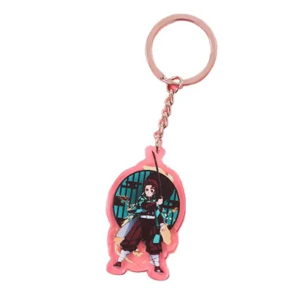 Custom Clear Acrylic Demon Slayer Keychains: Make Your Own Transparent Souvenir