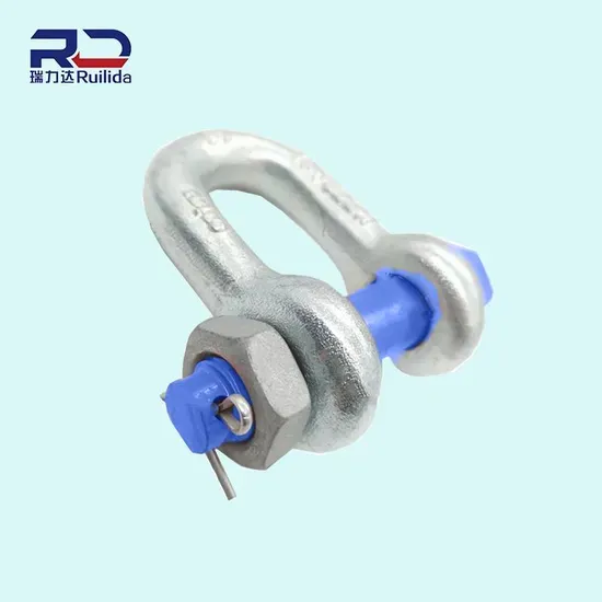 D-Type Shackle with Corrosion Resistance
