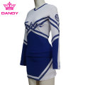 စိတ်ကြိုက်တော်ဝင်အပြာရောင် Varsity Cheerleading ယူနီဖောင်း