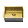 Gred mewah keluli tahan karat PVD Golden Kitchen Sink