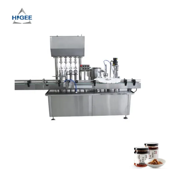 Higee Hoisin Sauce Filling and Sealing Machine Line for Fast Food Sauces