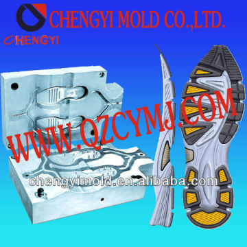eva injection sole Shoe mould (EVA track shoe)