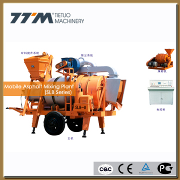 8t/h mobile mini asphalt mixer,asphalt drum mixer plant,asphalt drum mix plant