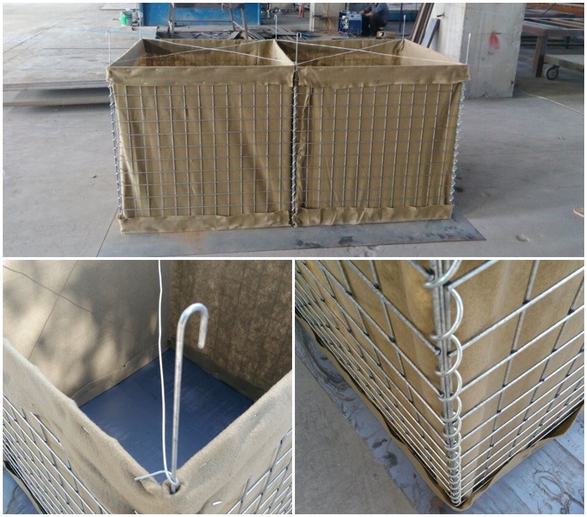 millitary hesco barrier