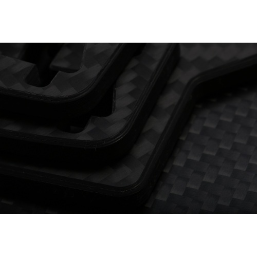 3k glossy silver carbon fiber veneer cfrp sheets