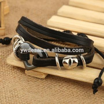 Hottest Eco-friendly Multi Layer Leather Bracelet