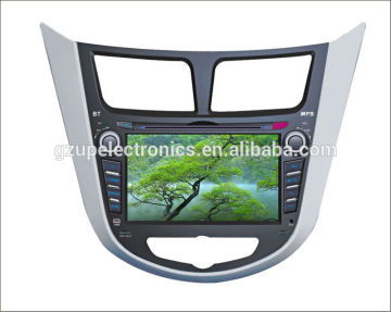 7inch special car dvd player for Hyundai Verna with bluetooth