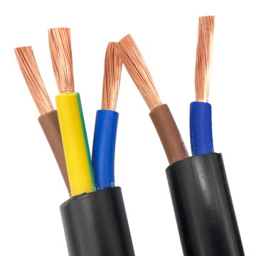 Cable flexible de cobre aislante de PVC múltiple