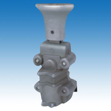 1/8" Npt All Port Size Push-pull Type Hand Brake Valve