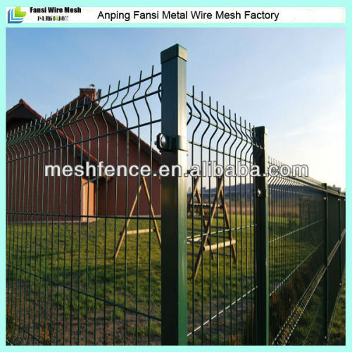 2015 high quality Metal Curved Panel Fence ( DIRECT FACTORY WITH 25 YEARS EXPERIENCES)