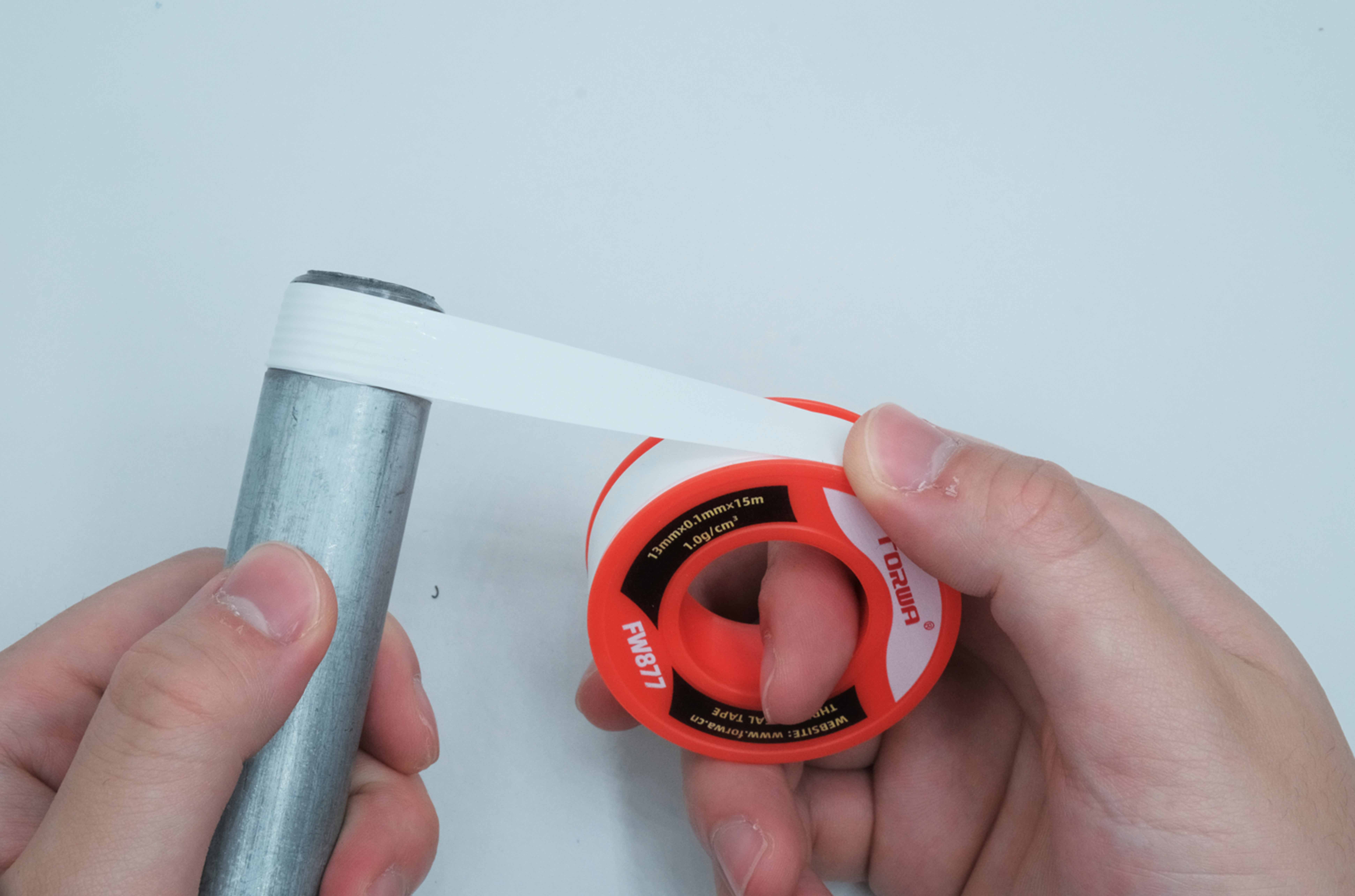 Gas pipe PTFE thread seal tape width 13mm