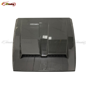 Brabu Style Dry Carbon Fiber Bonnet Hood Scoop for Mercedes Benz G-Class W464 G63 G500 2018-2022