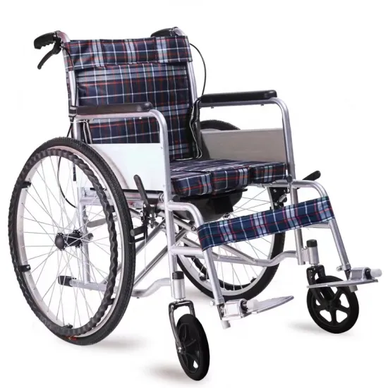 High-Quality Portable Foldable Sitting Stool and Wheelchair for Elderly and Disabled