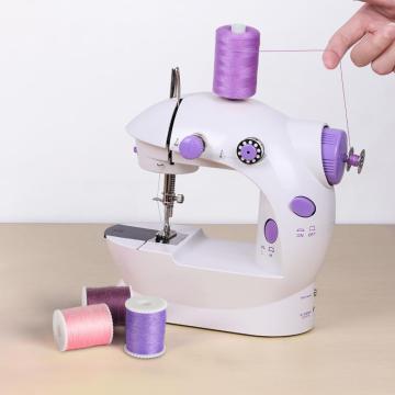 Kit de carrete de hilos de coser con aguja de artesanía