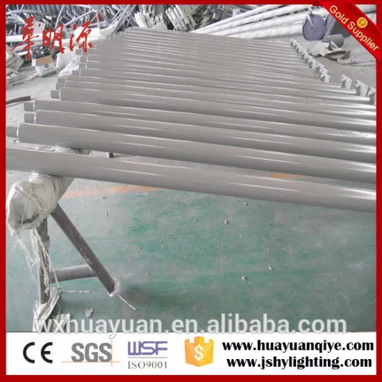 3m round conical street 10' exterior light pole