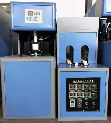 Manual Pet Blowing Machine Germany Energy Drinks Liquid Detergent Bottles