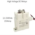 Contactor 100amp 12V ~ 1500V Relés magnéticos Alto voltaje